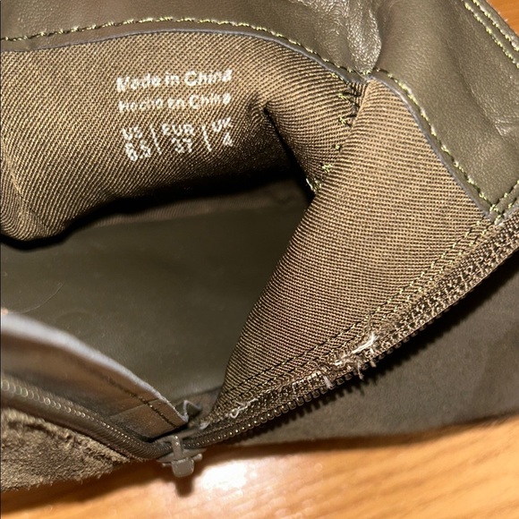 Aldo Dark khaki Brown Ankle Booties - Picture 4 of 11